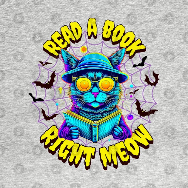 Read a book MEOW by TempoTees